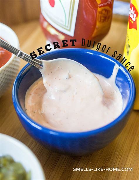 Secret Burger Sauce Recipe - Smells Like Home