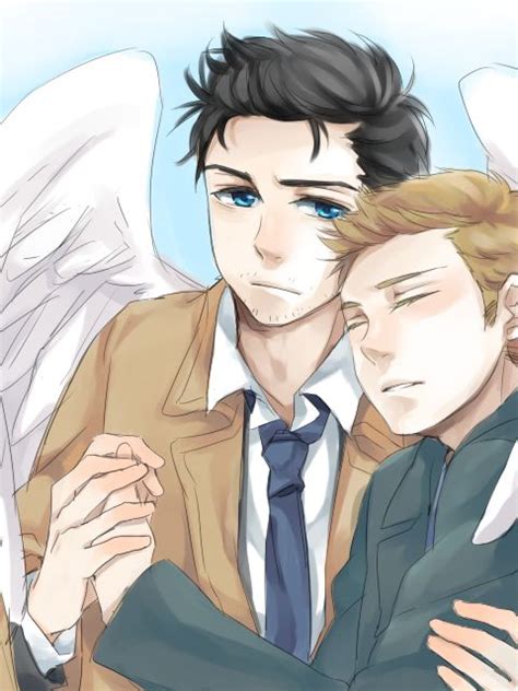 Spn Castiel X Dean By ~chino9150 Destiel Fanart Destiel Destiel