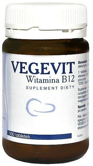 Vegevit Witamina B Dla Wegan I Wegetarian Tab Erli Pl