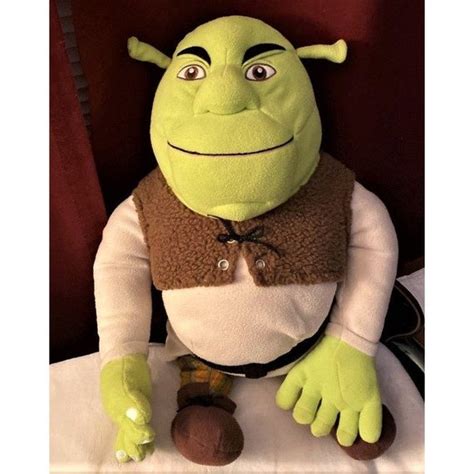 Shrek 2 Jumbo 25 Shrek Plush Stuffed Animal Ogre Doll Etsy