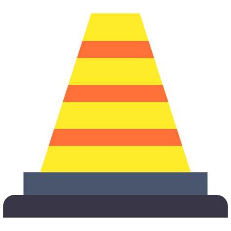 Traffic Cone Good Ware Flat Icon