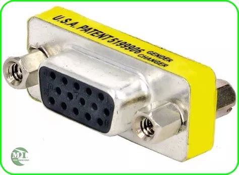 Conector Emenda Super Vga Db F Mea Db F Mea