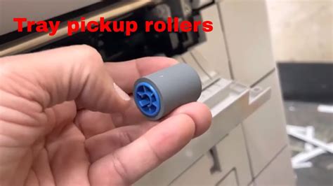 How To Replace Pickup Rollers Oki C931e YouTube