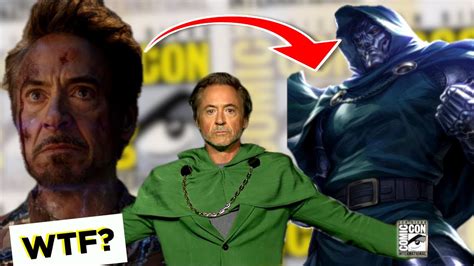 Iron Man Devient Fatalis Robert Downey JR En Doom YouTube