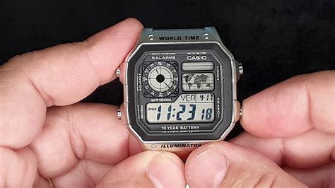 Casio Ae 1200whd 1avdf Youtube