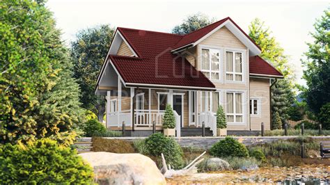 Каркасные дома под ключ - проекты с фото и ценами