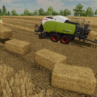 Krone Big Pack 1290 HDP VC Claas Quadrant 5300 FC V1 0 FS22 Mod