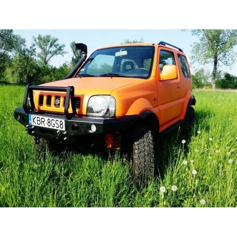 SUZUKI JIMNY FRONT STEEL BUMPER With WINCH PLATE