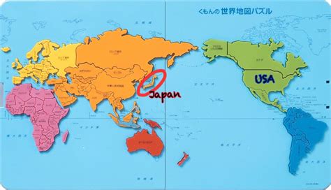 World Map Usa To Japan