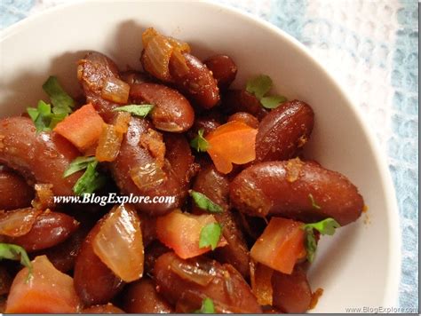 Rajma Chaat | Rajma Salad | Red Kidney Beans Salad - Blogexplore