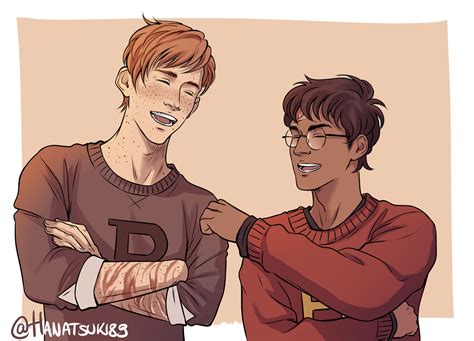 Ron And Harry Ron And Harry Harry Potter Fan Art Harry Potter Art