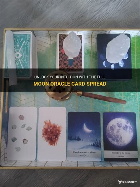 Unlock Your Intuition With The Full Moon Oracle Card Spread ShunSpirit