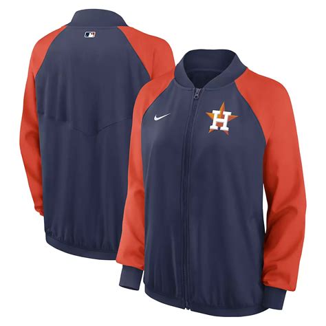 Nike Houston Astros Authentic Collection Team Raglan Performance Full