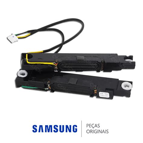 Conjunto Alto Falante Par Ohm W Para Monitor Tv Samsung