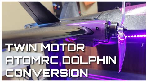 Twin Motor AtomRC Dolphin Build PART 1 How To Build And Setup Options