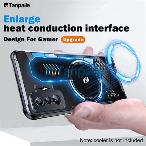 Tanpaile Cooling Magnetic Case For Xiaomi Redmi K Gaming Poco F F