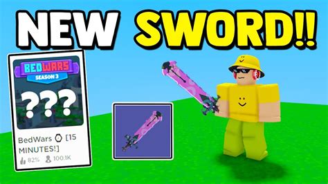 New Void Sword Update Roblox Bedwars Youtube