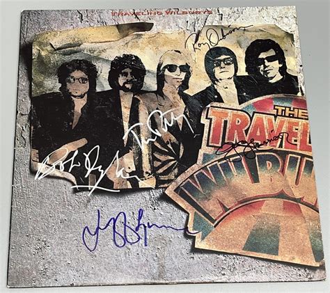 The Travelling Wilburys Vol 1 LP With Roy Orbison George Harrison