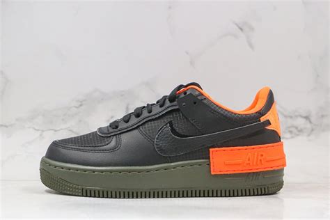 Nike WMNS Air Force 1 Shadow “Halloween” Black Orange CQ3317-001 - FavSole.com