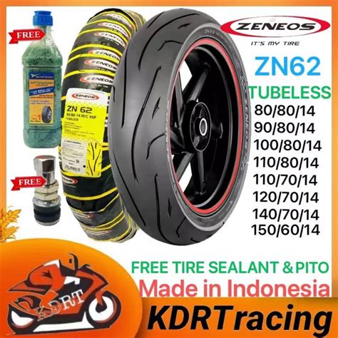 Zeneos Zn Free Tire Sealer Pito Motorcycle Tire Gulong Tubeless