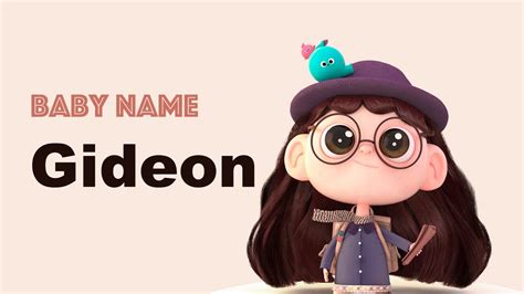 Gideon Boy Baby Name Meaning Origin And Popularity Youtube