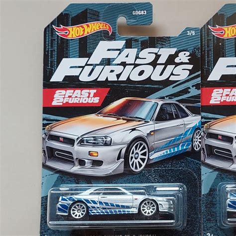 Jual Hot Wheels Fast Furious Nissan Skyline R34 Kota Samarinda Maryam Toys Tokopedia