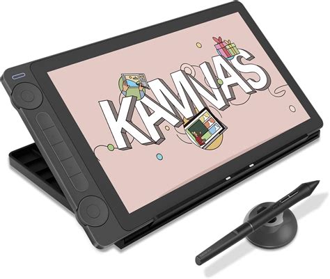 HUION Kamvas 13 Grafiktablett mit Display, 13,3-Zoll-Zeichenmonitor aus ...