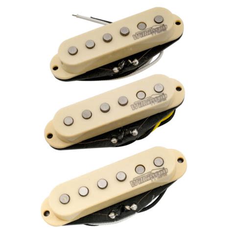 Wilkinson Cream Alnico 5 Single Coil Pickup Set For Strat Guitar For