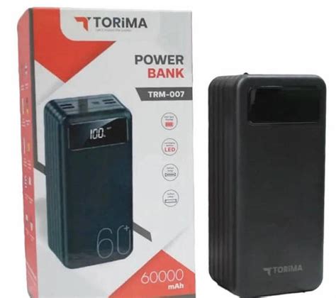 Купить Внешний аккумулятор повербанк power bank Torima TRM 007 60000mAh