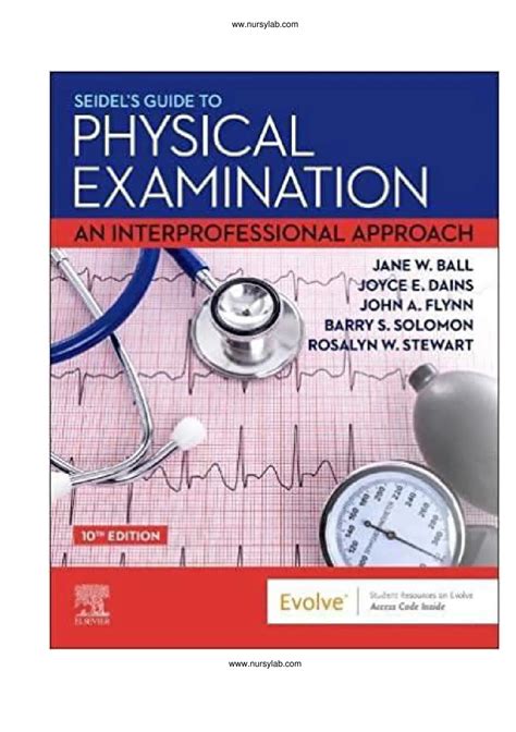 Complete Test Bank For Seidel S Guide To Physical Examination An