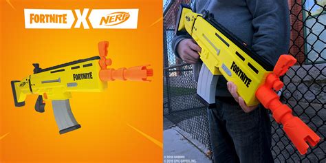 Nerf Fortnite SCAR Blaster unveiled before official launch next year