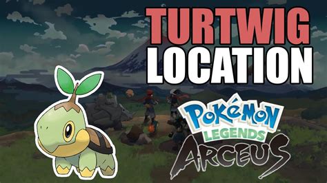 How To Get Turtwig In Pokemon Legends Arceus YouTube