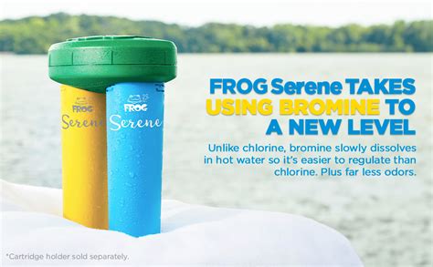 Amazon FROG Serene Floating System For Hot Tubs Quick Easy Prefilled Hot Tub Sanitizer