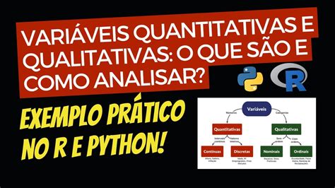 Variáveis Quantitativas e Qualitativas O que são e como analisar R e