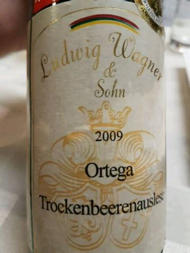 Ludwig Wagner Sohn Ortega Trockenbeerenauslese Vivino US