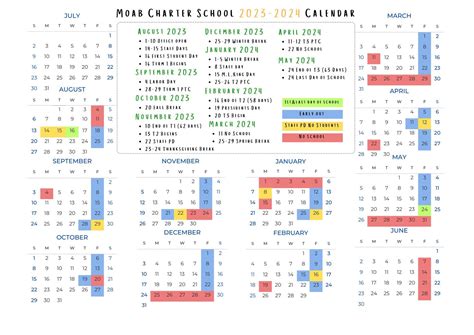 School Calendar — Moab Charter School