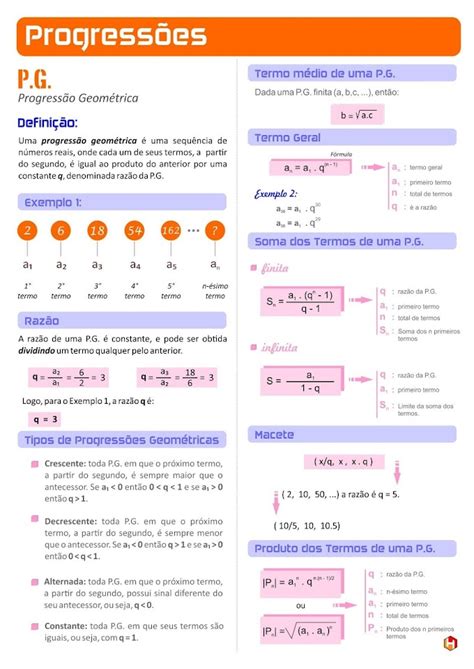 O Que É Progressão Geométrica - Progressão Geométrica