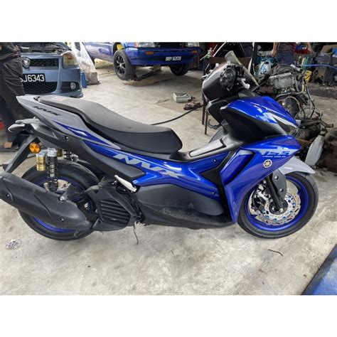 YAMAHA NVX VERSION 2 V2 DAN V1 SEAT RACING PADU LG LEMBUT Shopee Malaysia