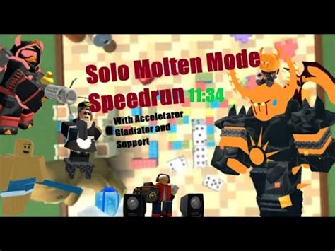 TDS Solo Molten Mode SPEEDRUN 11 34 TIME YouTube