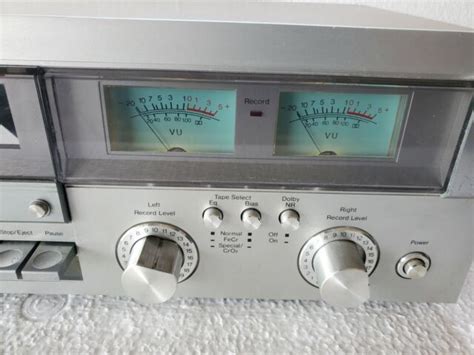 Vintage Mcs Modular Component Systems Stereo Cassette Deck For