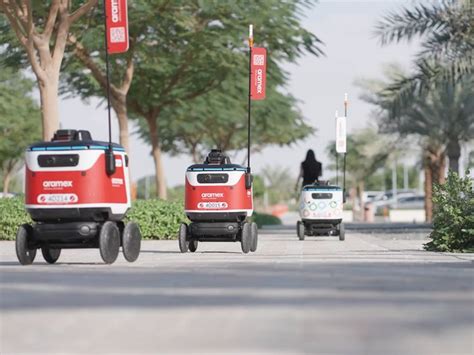 Aramex completes testing of drone, robotic delivery in the UAE