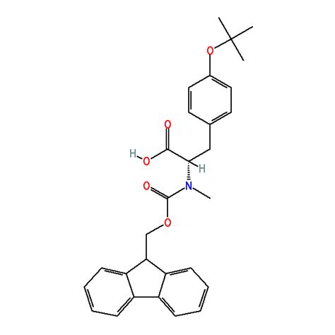 Fmoc N Me Tyr TBu OH 133373 24 7 N Methyl Amino Acids P3 BioSystems