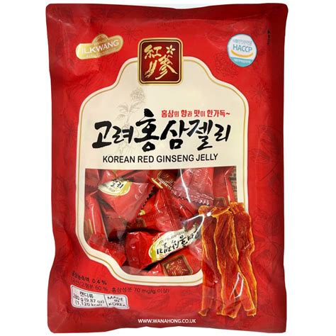 Ilkwang Korean Red Ginseng Jelly Candy 280g Wanahong