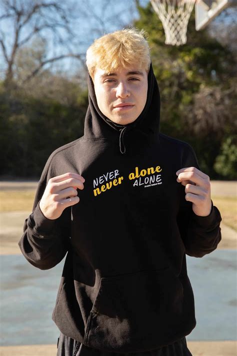 Never Alone Hoodie - Blended Kingdom Families