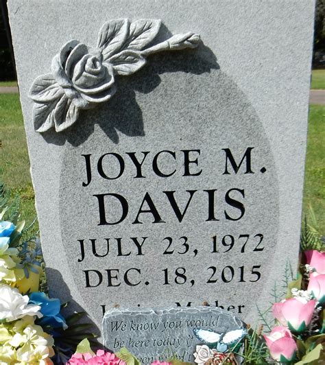 Joyce Marie Davis 1972 2015 Find A Grave Memorial