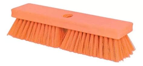 Cepillo En Pbt Deck Scrub De 10 Castor Color Naranja MercadoLibre