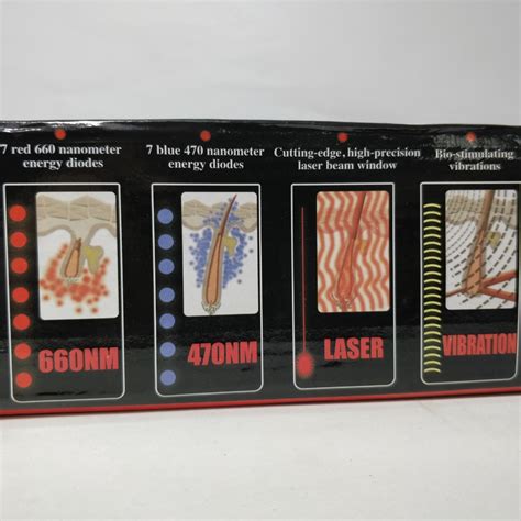 Power Grow Comb Hair Laser Treatment Promotes Growth, Beauty & Personal ...