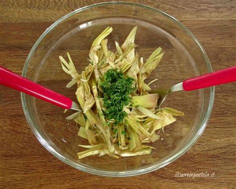 Insalata Di Carciofi Crudi E Cotti Ricetta Passo Passo