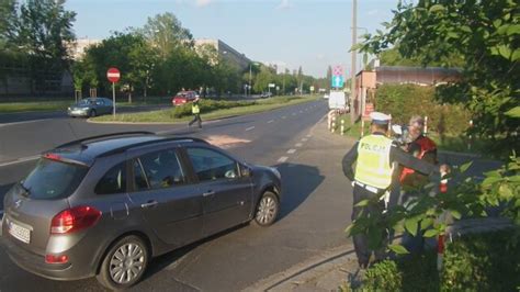 Wypadek Na Banacha Motocyklista W Szpitalu TVN Warszawa