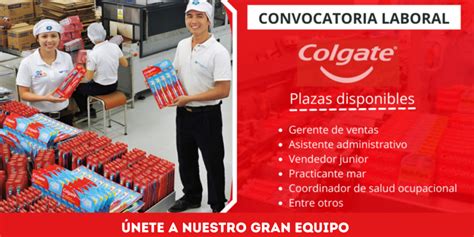 Colgate Nueva Oferta Laboral Postula Ya Top Zona De Trabajo